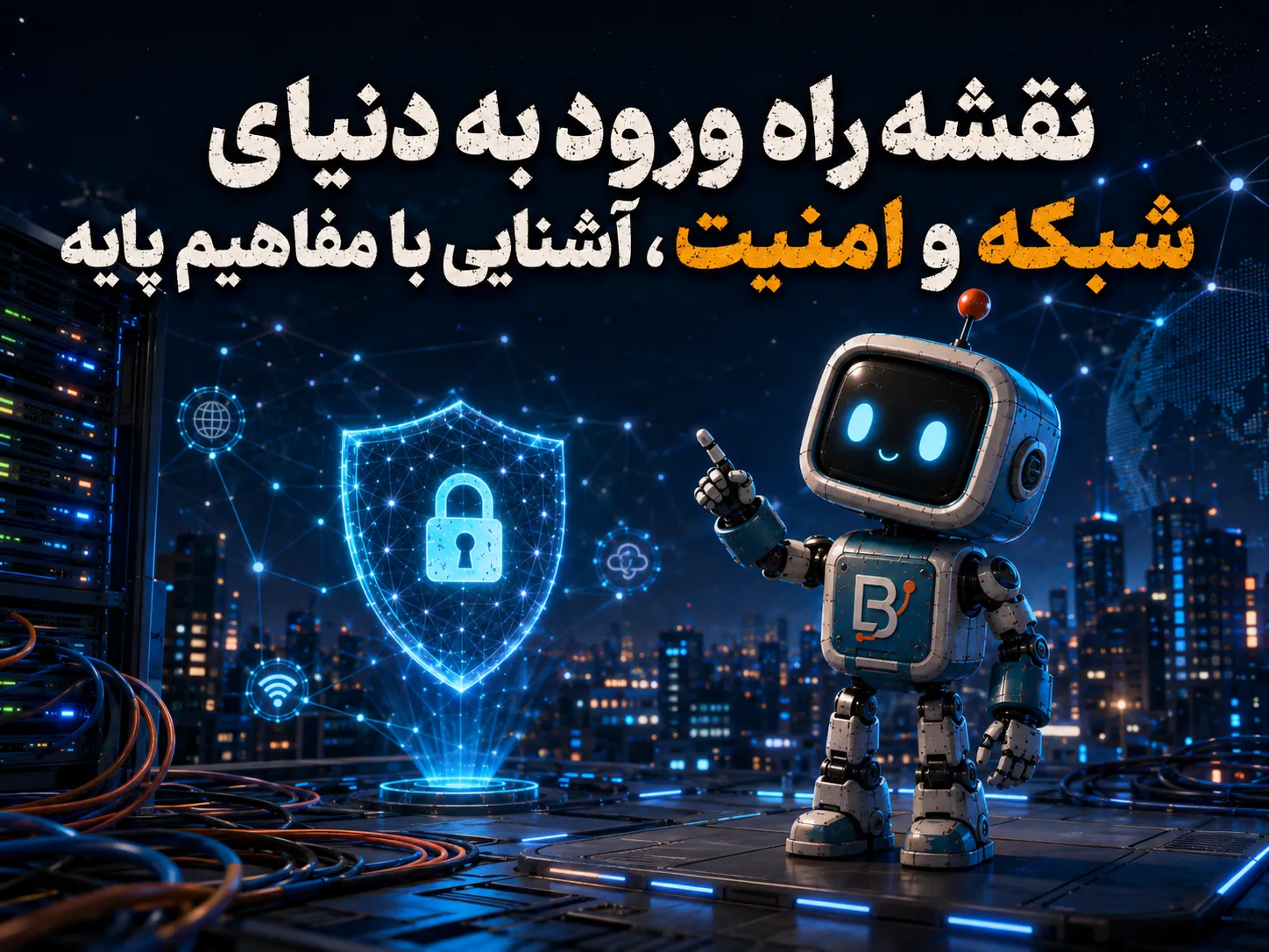 نقشه راه ورود به دنیای شبکه و امنیت، آشنایی با مفاهیم پایه